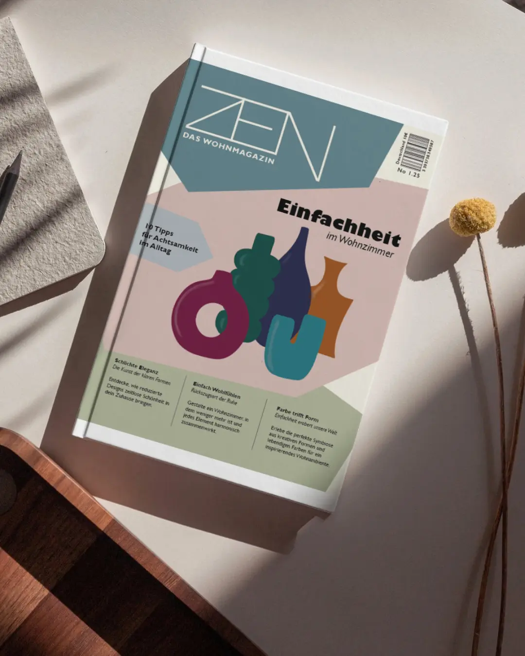 MockUp ZEN Magazin Cover